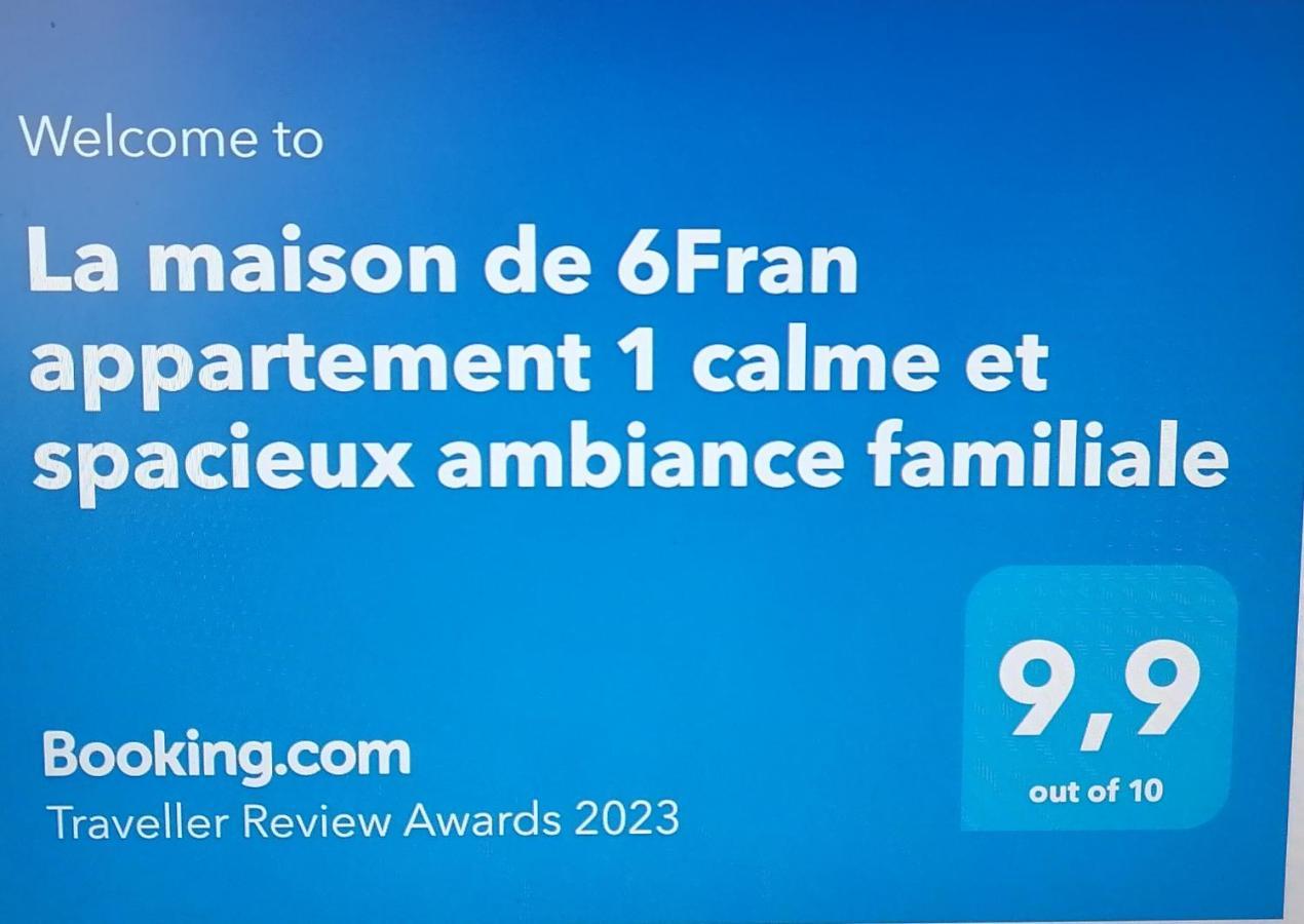 La Maison De 6Fran Appartement 1 Calme Et Spacieux Ambiance Familiale Valros Eksteriør bilde
